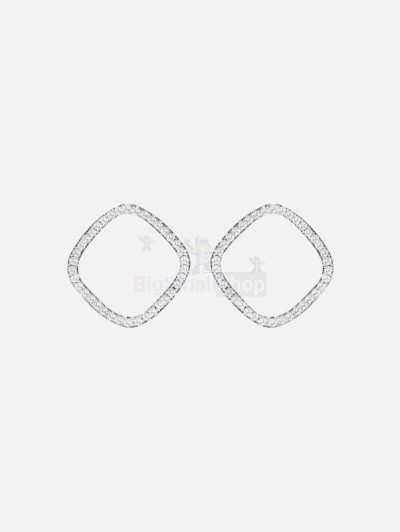 Серьги Белая Нежность жемчужные - купить в Коре