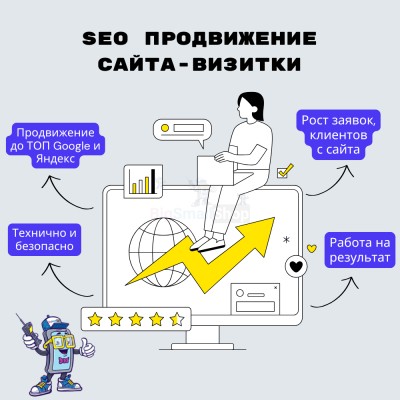 Услуга SEO продвижение сайта-визитки - купить в Коре